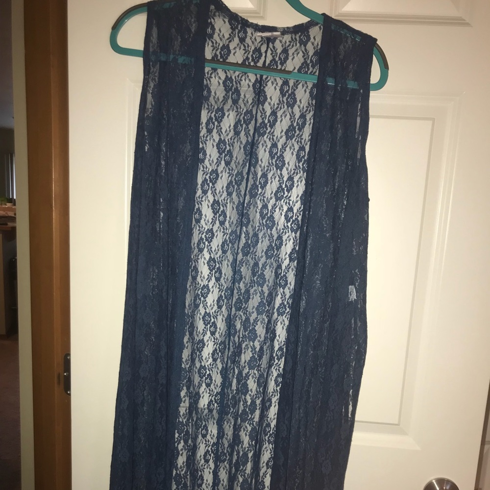 Lularoe Lace Joy blue